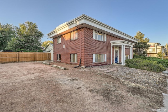 view of back of house