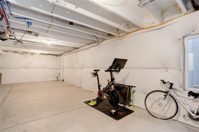 431 Courtfield Way, Castle Pines, CO 80108 - view of unfinished basement