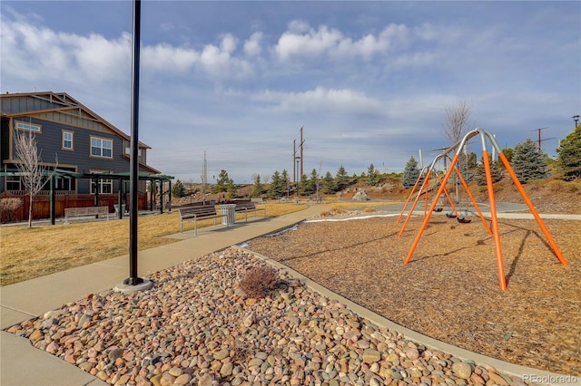 431 Courtfield Way, Castle Pines, CO 80108 - view of communal playground