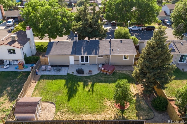 1246 S Telluride St, Aurora, CO 80017 - aerial perspective of suburban area