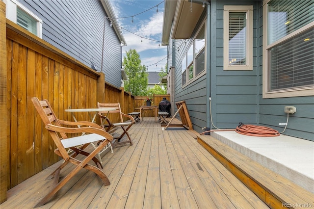 8768 E 54th Pl, Denver, CO 80238 - view of wooden deck
