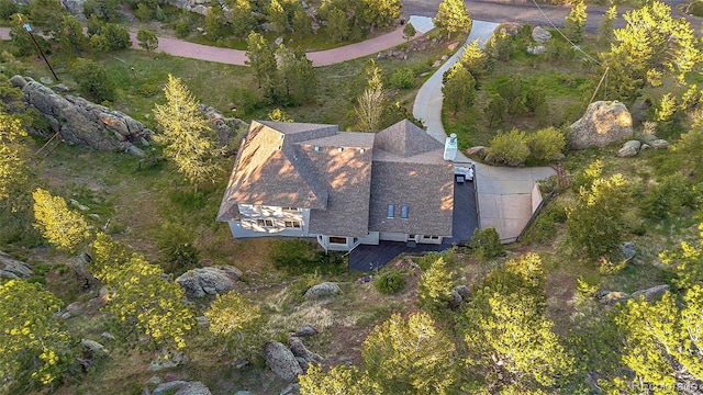 9001 Eastridge Rd, Golden, CO 80403 - aerial view of property and surrounding area