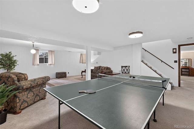 3070 W Enchanted Cir, Colorado Springs, CO 80917 - recreation room with light colored carpet