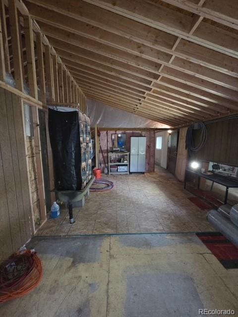 325 Aspen Rd, Idaho Springs, CO 80452 - miscellaneous room with vaulted ceiling