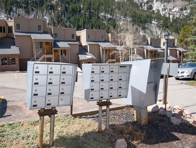 view of community with mail area