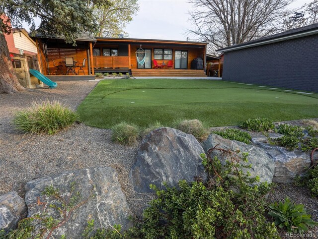 view of yard