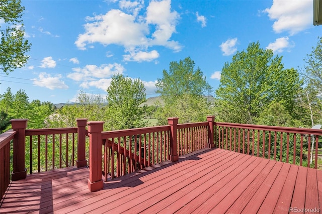 view of deck
