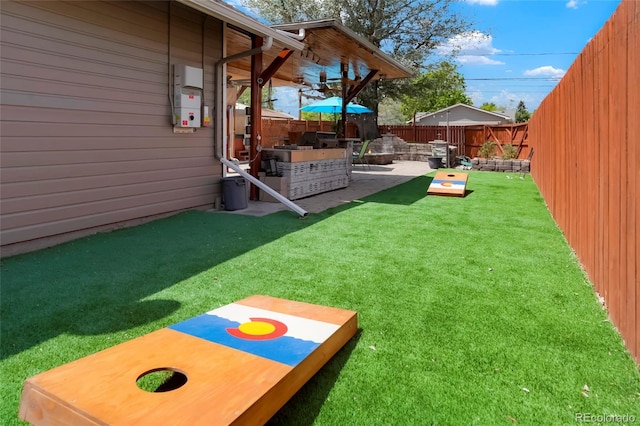 4779 S Bannock St, Englewood, CO 80110 - view of yard with a patio area