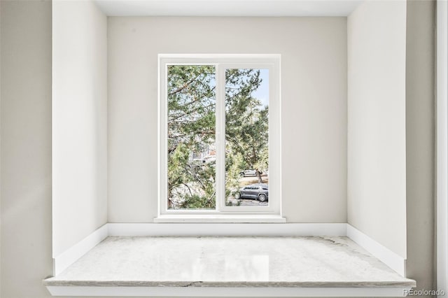 interior space featuring a healthy amount of sunlight