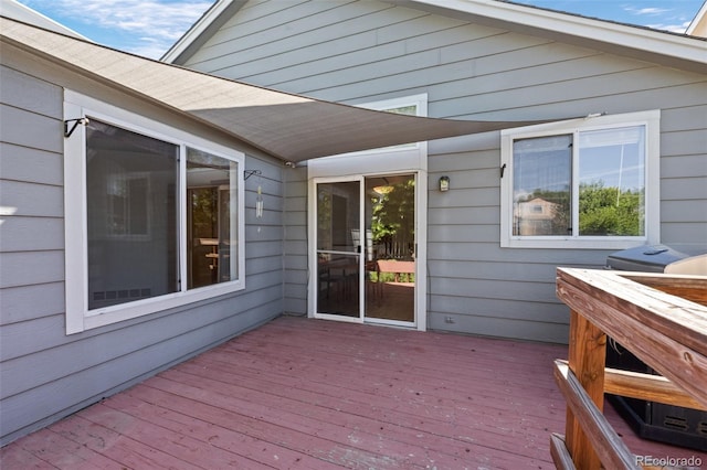 8761 Cloverleaf Cir, Parker, CO 80134 - view of wooden deck