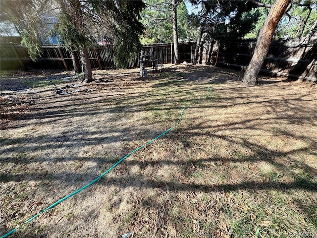 280 Raven Hills Rd, Colorado Springs, CO 80919 - view of yard with a fenced backyard