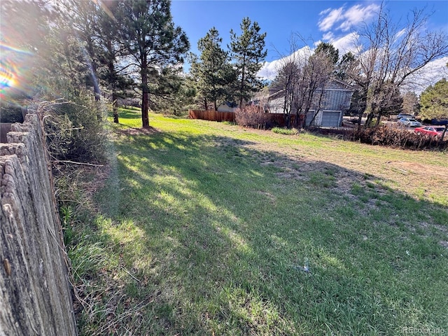 280 Raven Hills Rd, Colorado Springs, CO 80919 - view of yard with fence
