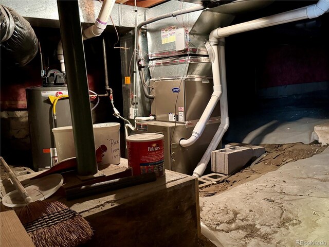 280 Raven Hills Rd, Colorado Springs, CO 80919 - utilities featuring gas water heater