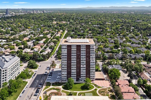 3131 E Alameda Ave Unit 803, Denver, CO 80209 - aerial view of a mountain backdrop