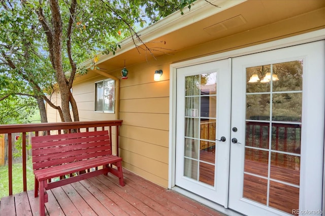 1010 Vondelpark Dr, Colorado Springs, CO 80907 - deck with french doors