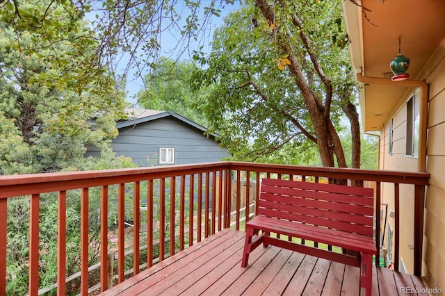 1010 Vondelpark Dr, Colorado Springs, CO 80907 - view of deck