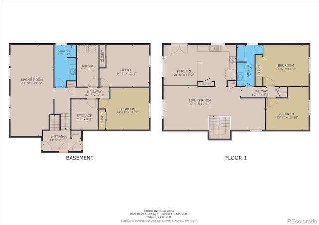 1010 Vondelpark Dr, Colorado Springs, CO 80907 - view of floor plan / room layout