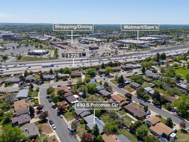 430 S Potomac Cir, Aurora, CO 80012 - drone / aerial view