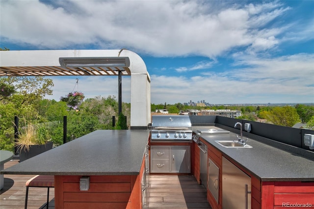 5125 W 29th Ave Unit 1, Denver, CO 80212 - view of wooden deck