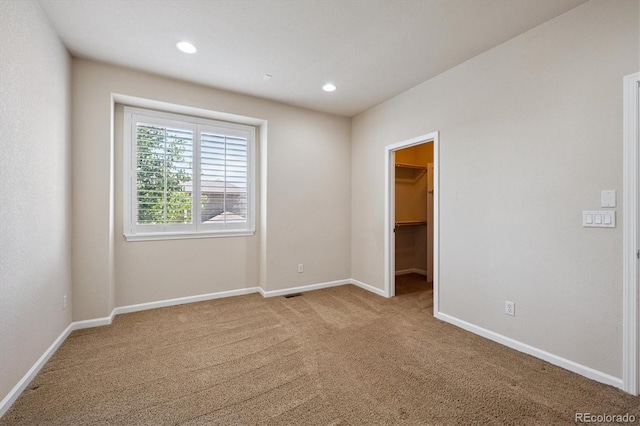 10205 Bluffmont Dr, Lone Tree, CO 80124 - empty room featuring carpet floors and recessed lighting