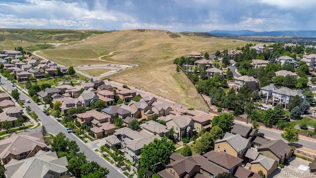 10205 Bluffmont Dr, Lone Tree, CO 80124 - aerial view of property's location with nearby suburban area