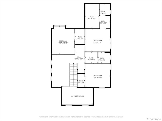 10205 Bluffmont Dr, Lone Tree, CO 80124 - view of floor plan / room layout