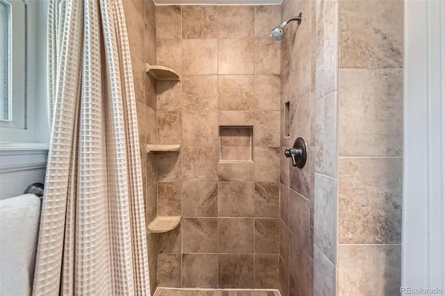 728 Poppywood Pl, Highlands Ranch, CO 80126 - full bath featuring a tile shower