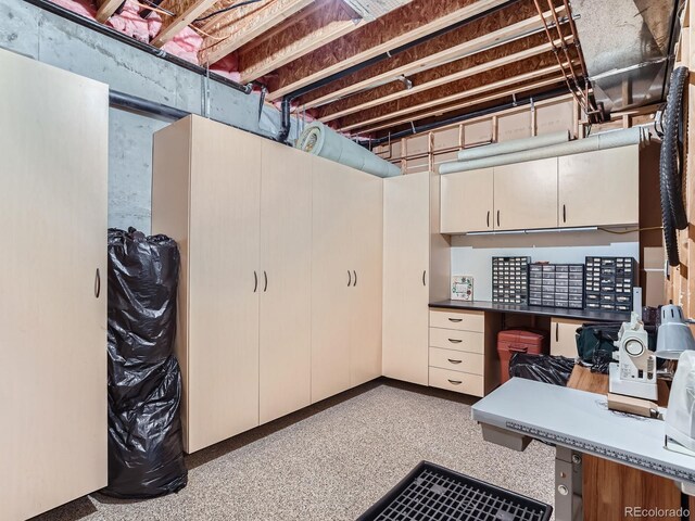 5092 S Allison Way, Littleton, CO 80123 - view of unfinished basement