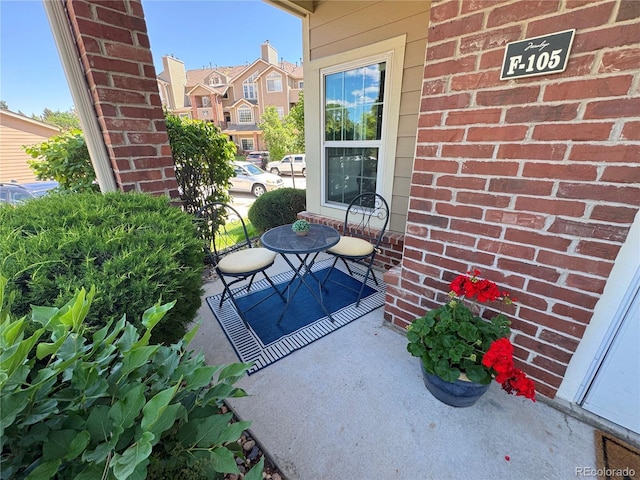 4760 S Wadsworth Blvd Unit F105, Littleton, CO 80123 - view of covered porch