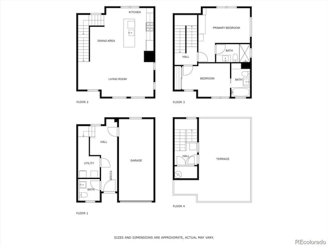 3101 W 47th Ave Unit 14, Denver, CO 80211 - view of home floor plan