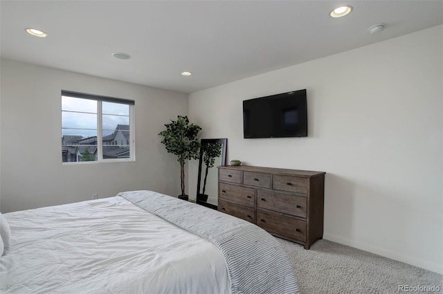 10906 Touchstone Loop, Parker, CO 80134 - bedroom featuring light colored carpet and recessed lighting