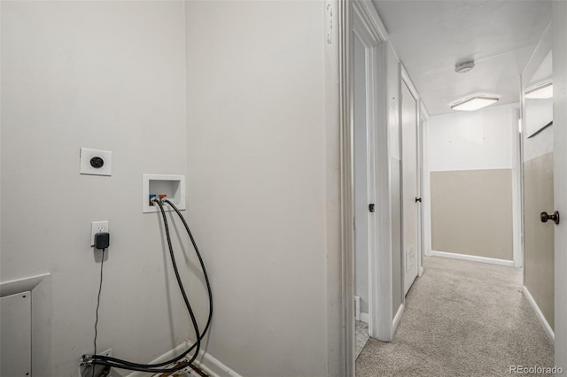 6005 W 39th Ave Unit 6005, Wheat Ridge, CO 80033 - hall with baseboards and light colored carpet