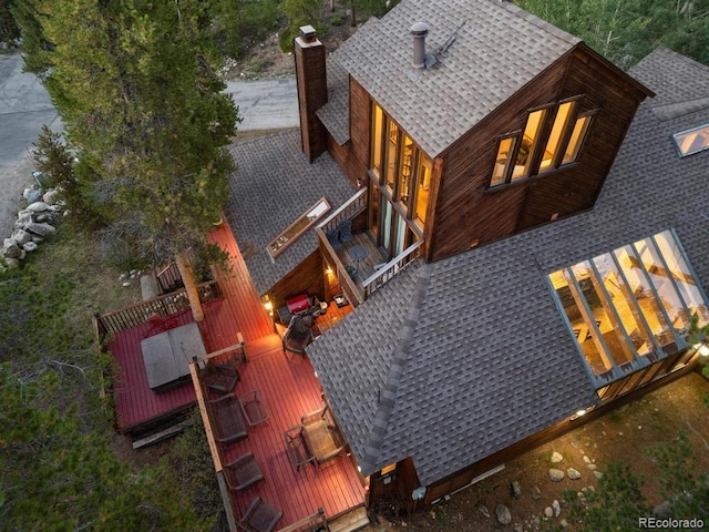 82 Lenawee Ln, Dillon, CO 80435 - aerial view of property and surrounding area