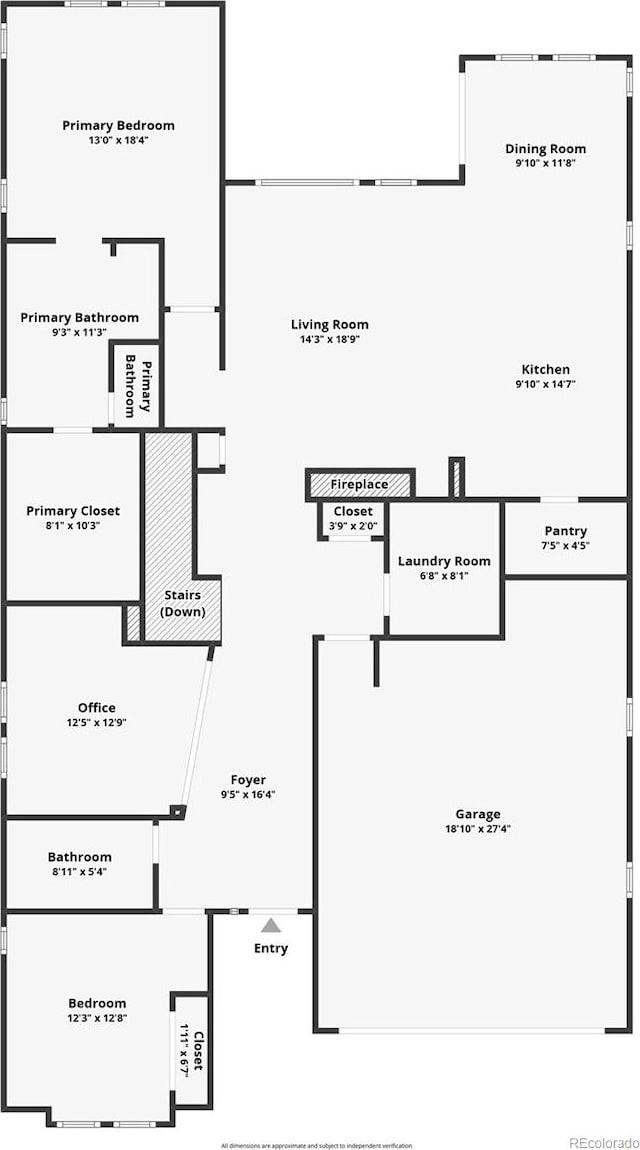4544 Portillo Pl, Colorado Springs, CO 80924 - floor plan