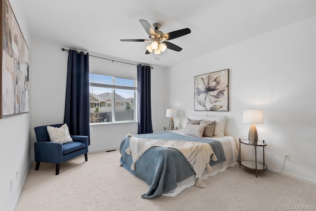 17960 Weymouth Ave, Parker, CO 80134 - bedroom featuring carpet flooring and ceiling fan