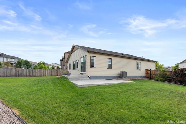 17960 Weymouth Ave, Parker, CO 80134 - back of house with a fenced backyard and a patio
