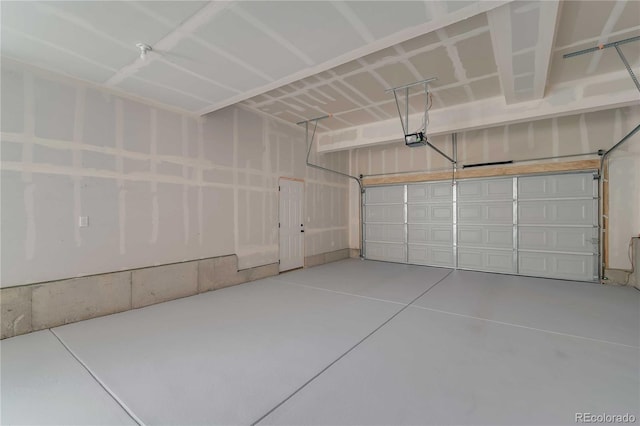 827 Forest Canyon Rd, Severance, CO 80550 - garage with a garage door opener