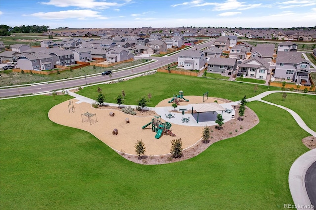827 Forest Canyon Rd, Severance, CO 80550 - aerial perspective of suburban area with a community park