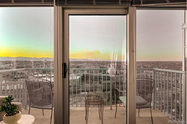 1700 Bassett St Unit 2117, Denver, CO 80202 - doorway featuring a mountain view