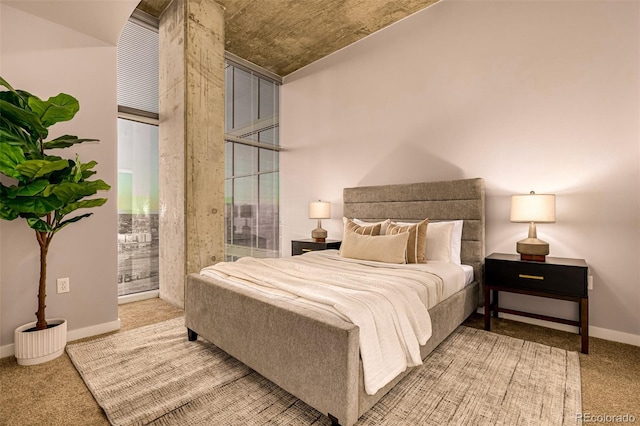 1700 Bassett St Unit 2117, Denver, CO 80202 - carpeted bedroom featuring baseboards
