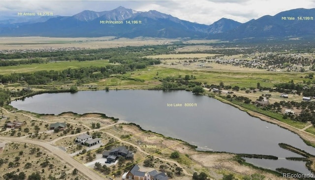 29918 Teal Run, Buena Vista, CO 81211 - bird's eye view of a water and mountain view
