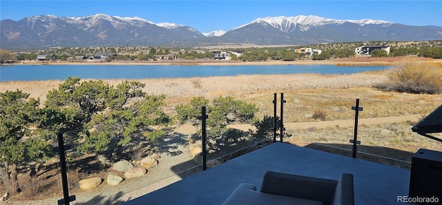 29918 Teal Run, Buena Vista, CO 81211 - water view with a mountain backdrop