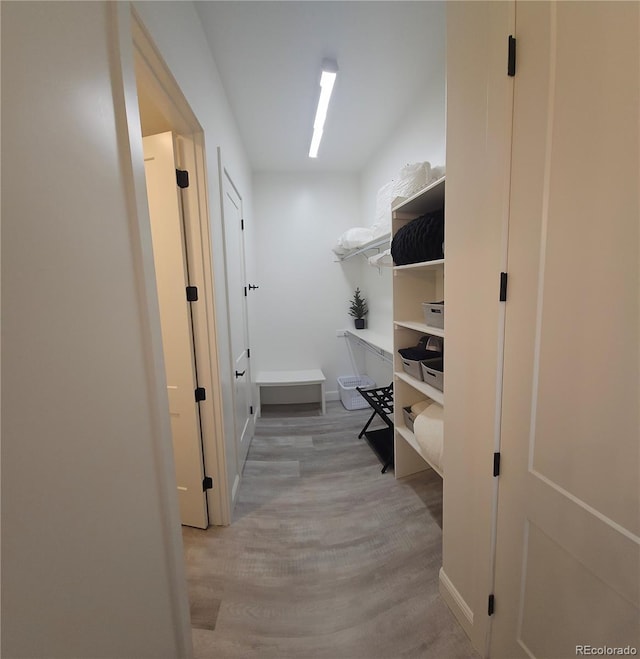 29918 Teal Run, Buena Vista, CO 81211 - hall featuring light wood-style flooring and baseboards