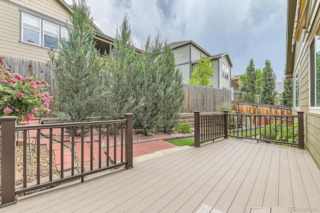 13424 W 64th Pl, Arvada, CO 80004 - deck featuring a fenced backyard