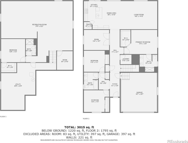 13424 W 64th Pl, Arvada, CO 80004 - home floor plan