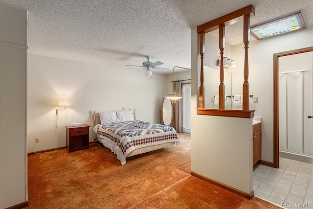 534 Crestone Ave, Salida, CO 81201 - bedroom with a textured ceiling and light carpet