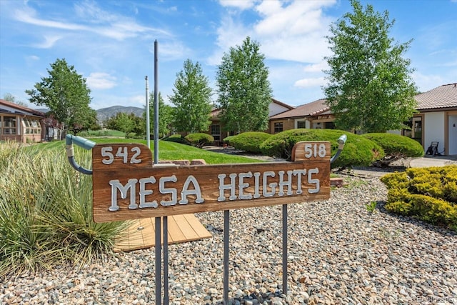 534 Crestone Ave, Salida, CO 81201 - community sign with a mountain view