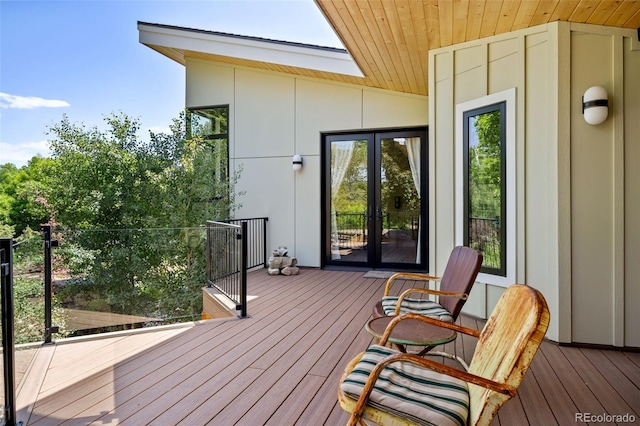 1579 W Costilla Pl, Littleton, CO 80120 - deck with french doors