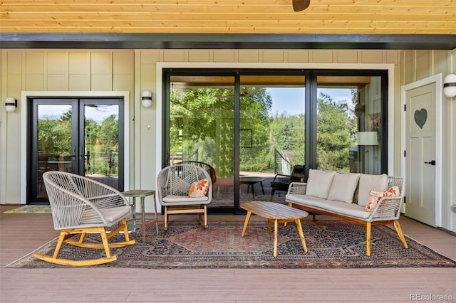 1579 W Costilla Pl, Littleton, CO 80120 - sunroom with outdoor lounge area and healthy amount of natural light