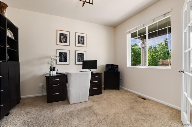 3027 Walnut Grove St, Erie, CO 80516 - home office with light carpet